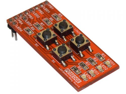 بال LED و کلید برای برد آموزشی FPGA پازج یک